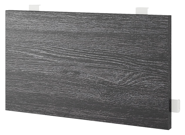 Нижний боковой подвесной экран КОБОР EN2-80 white/glazed (ЛДСП)