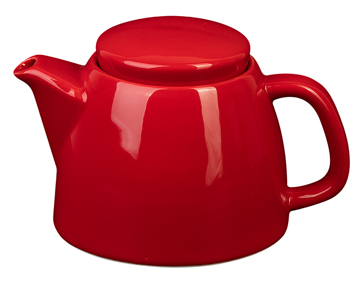 Чайник заварочный Китай Corone Gusto 10286А 500 мл с фильтром, красный