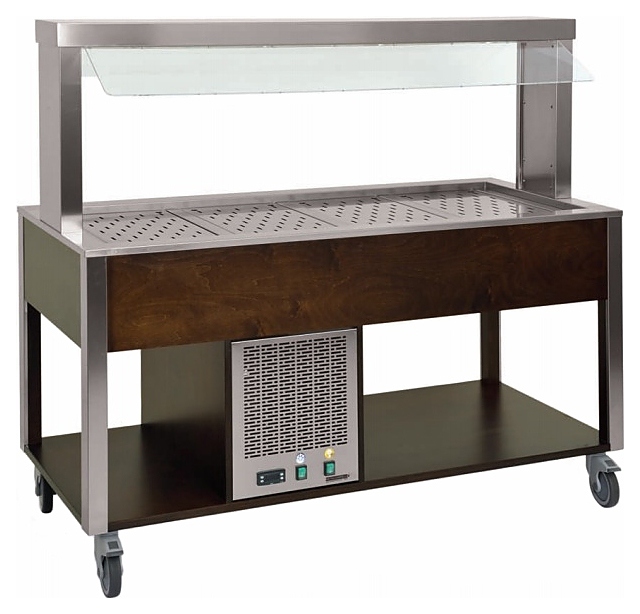 Стол шведский Metalcarrelli 6900.6-W