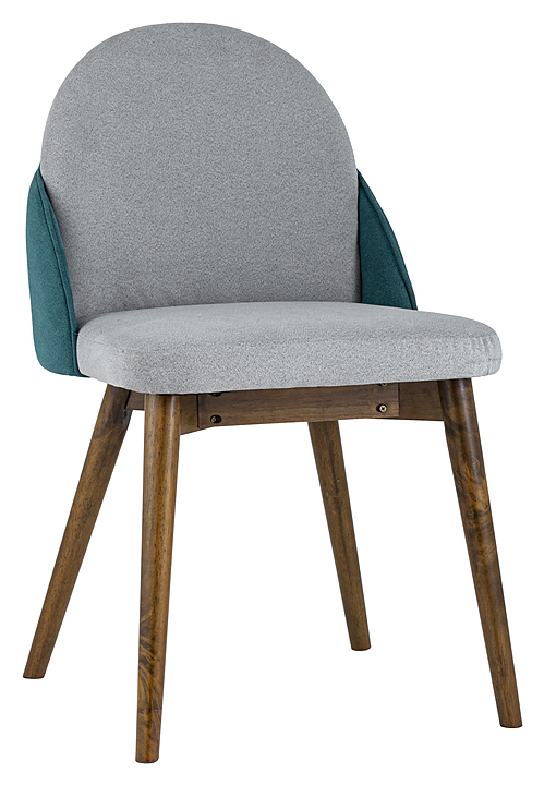 Стул Stool Group HELGA светло-серый/бирюзовый