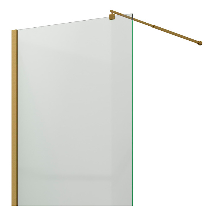 Душевое ограждение Wasserkraft Rur 30W40BG 2000х1200 мм матовое золото