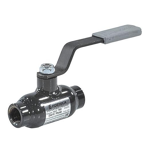 Кран шаровой FORTECA сталь 11с67п Ду 100 Ру25 ВР полнопроходной