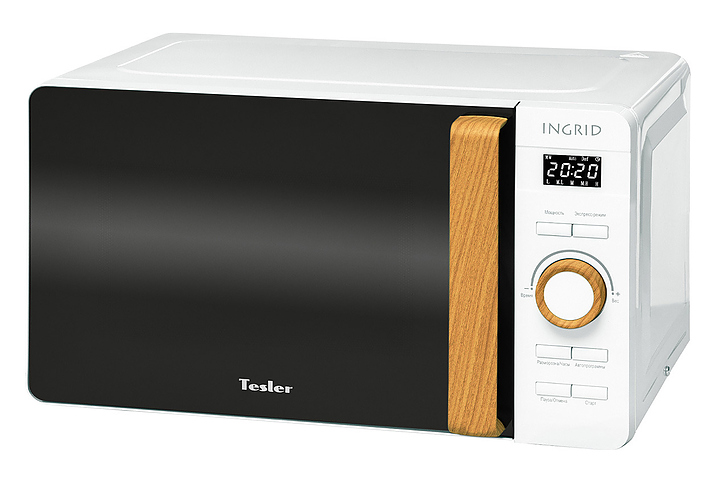 Микроволновая печь - СВЧ TESLER Ingrid ME-2044 WHITE 20 л, белый