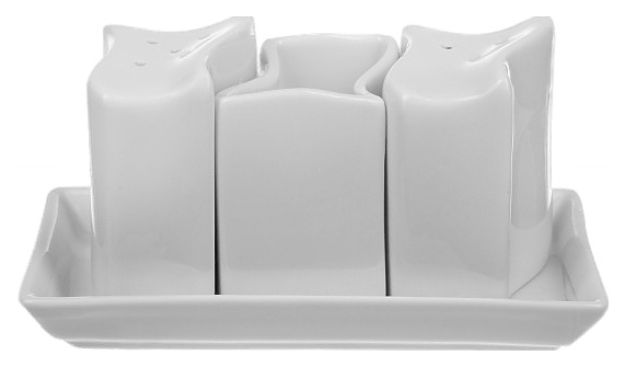 Набор для специй Chan Wave Classic ivory LQ-QSP0003/2, LQ-QX0006