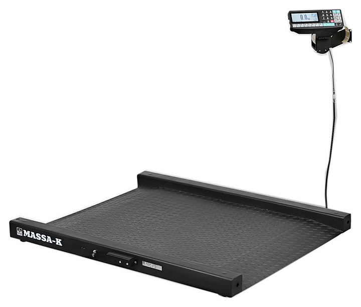 Весы низкопрофильные МАССА-К 4D-LM-10/10-2000-RP