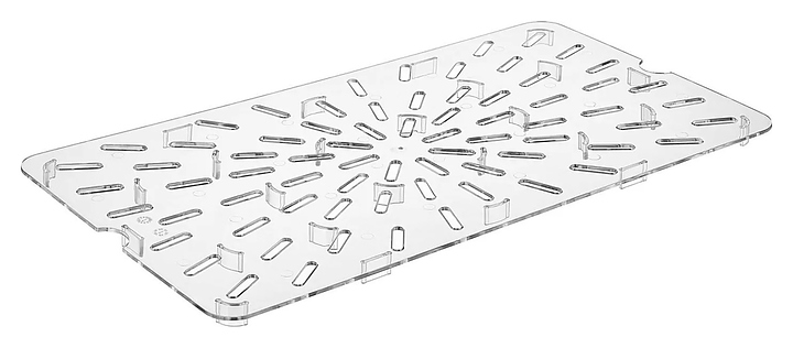 Дренажный поддон для гастроемкости Gastroplast GNPS-11 GN1/1 (поликарбонат) прозрачный