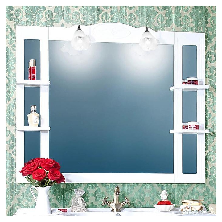 Зеркало БРИКЛАЕР Анна 120 120х99 см с подсветкой