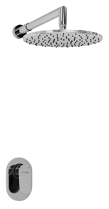 Комплект душевой встраиваемый Wasserkraft A12030 хром