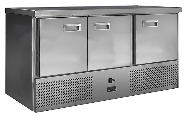 Стол холодильный Finist СХСн-700-3 (нижний холодильный агрегат, без борта)