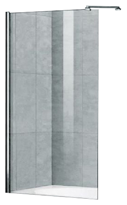 Шторка на ванну CEZARES LIBERTA-V-1-80/155-C-Cr 80х155 см