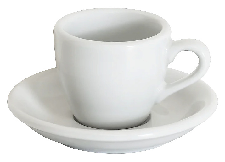 Кофейная пара Loveramics Egg Espresso Cup C088-37BWH/C088-38BWH 80 мл, белый (white)