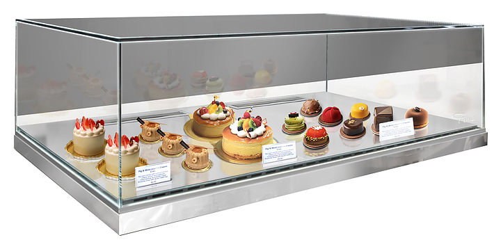 Витрина кондитерская Finist Glassier SLIDE GS-10/65/3
