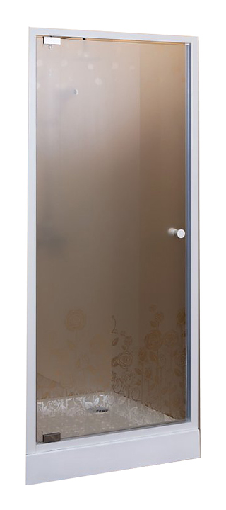 Дверь душевая CEZARES ROSA-BA-1-60-RO-Bi 60х195 см, в нишу, распашная