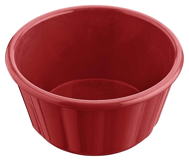 Соусник Gastroplast GS-08 130 мл d=85 мм h=45 мм (поликарбонат) красный