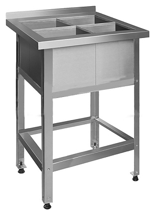 Ванна моечная для яиц Finist ВМНя-4 (700х700х850 мм)