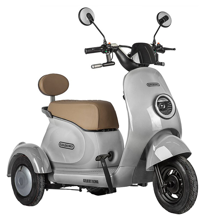 Трицикл Rutrike Gelbert Ogma серый