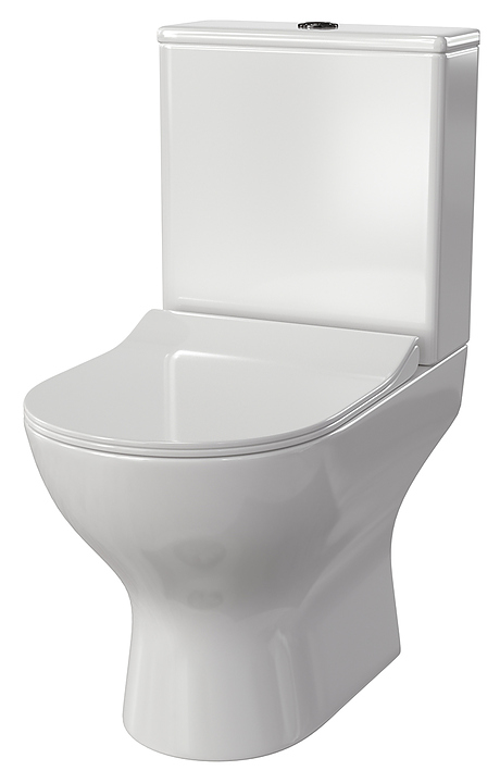 Унитаз напольный с бачком и крышкой-сиденьем Taliente Arte AR35045+Nero pulsante