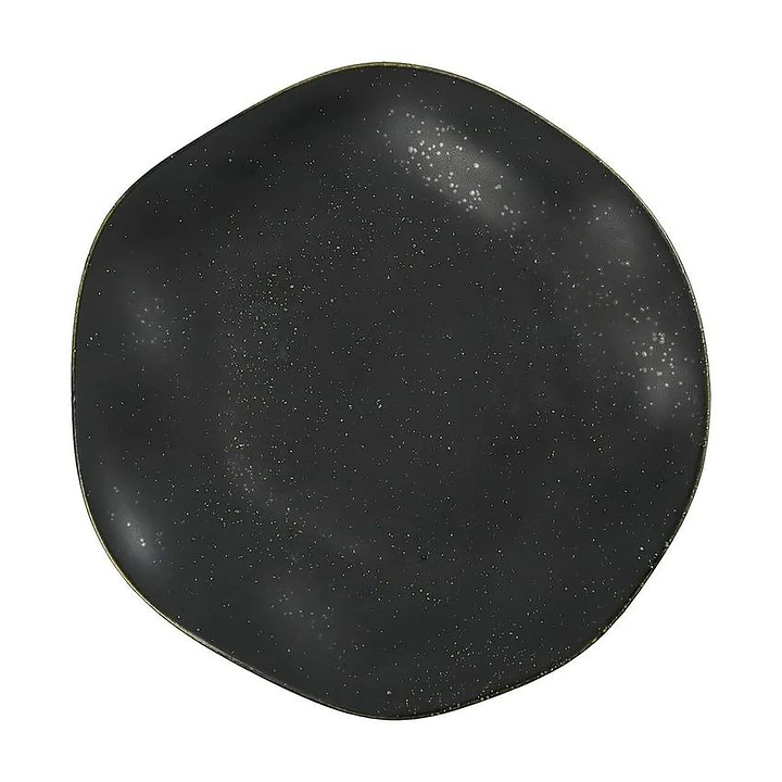 Тарелка мелкая Oxford RYO VOLCANO 151122 d 27.5 см черный