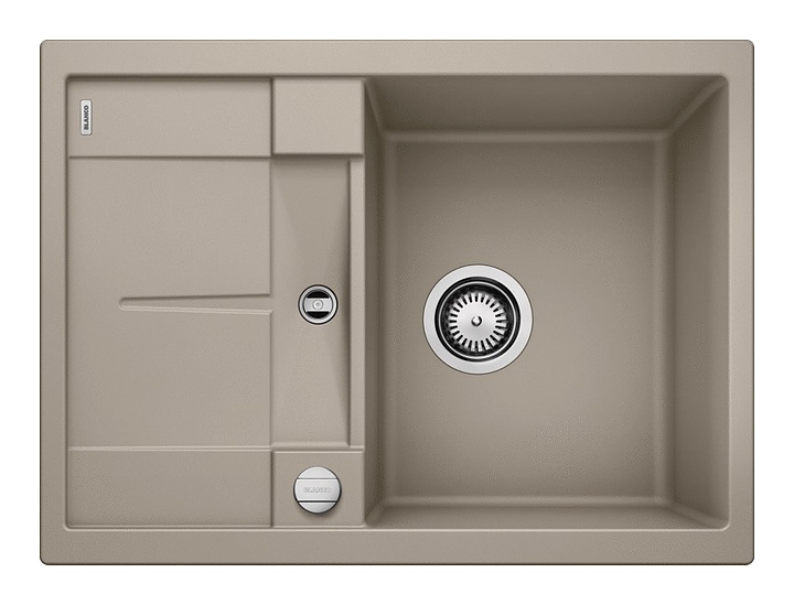 Кухонная мойка Blanco METRA 45 S COMPACT SILGRANIT серая беж
