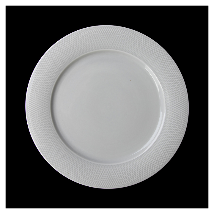 Тарелка мелкая Corone Rosenthal XSY3799 d=26 см (фарфор) голубая