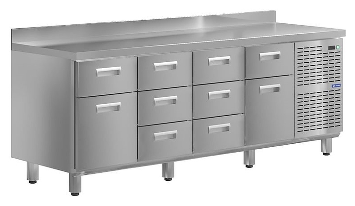 Стол холодильный KAYMAN КСХ-4334/70 (10 ящиков)