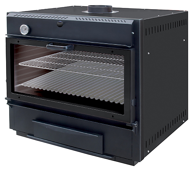 Печь на древесном топливе Vortmax CHO 45 черная