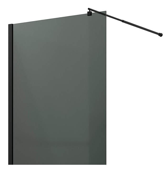 Душевое ограждение Wasserkraft Rur 30W46MB-TG 2000х1100 мм черный