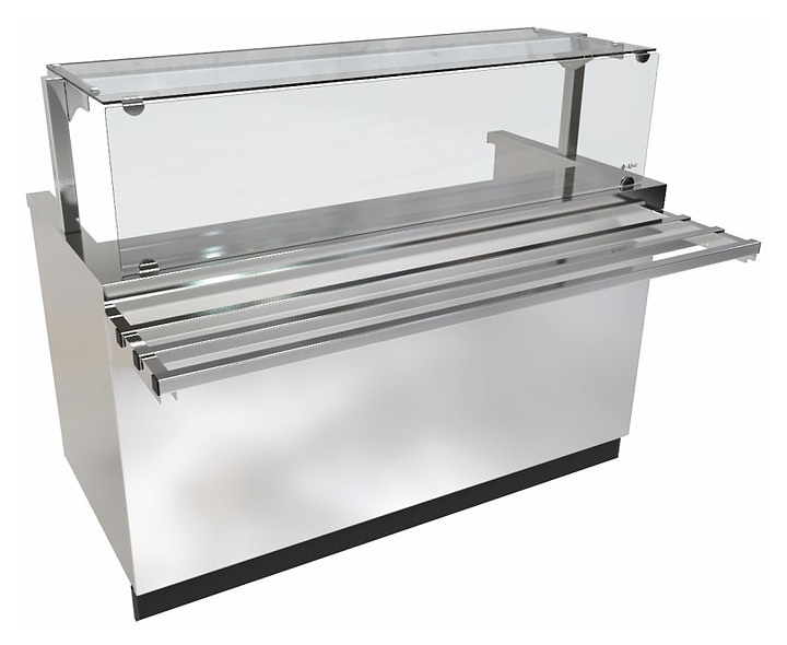 Прилавок-мармит Abat ПМЭС-70Е-01 для первых блюд нерж.