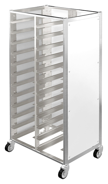 Тележка-шпилька для подносов Restoinox ТШСЗПП-12х2-40/20-304/325-360