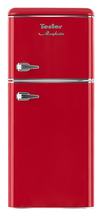Двухкамерный холодильник TESLER Margherita RT-132 RED 128 л, красный