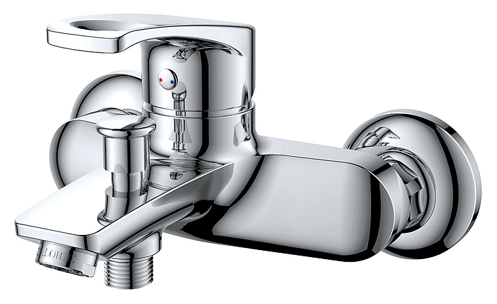Смеситель для ванны с душем D&K Bayern Erlangen DA1183201 хром