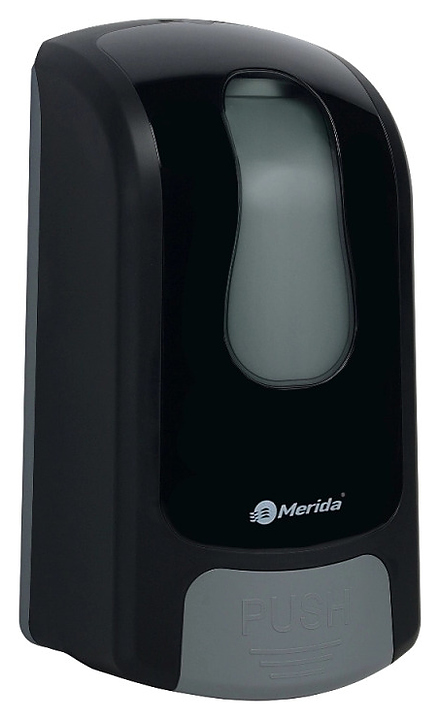 Дозатор жидкого мыла Merida ONE CLICK DEC001.C 1 л (АБС пластик) черный