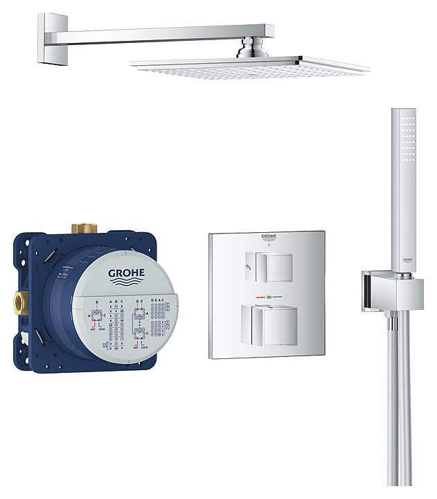 Комплект душевой Grohe GROHTHERM С RAINSHOWER ALLURE 230