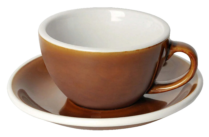 Кофейная пара Loveramics Egg Cappuccino C088-74BCA/C088-75BCA 200 мл, карамель (caramel)