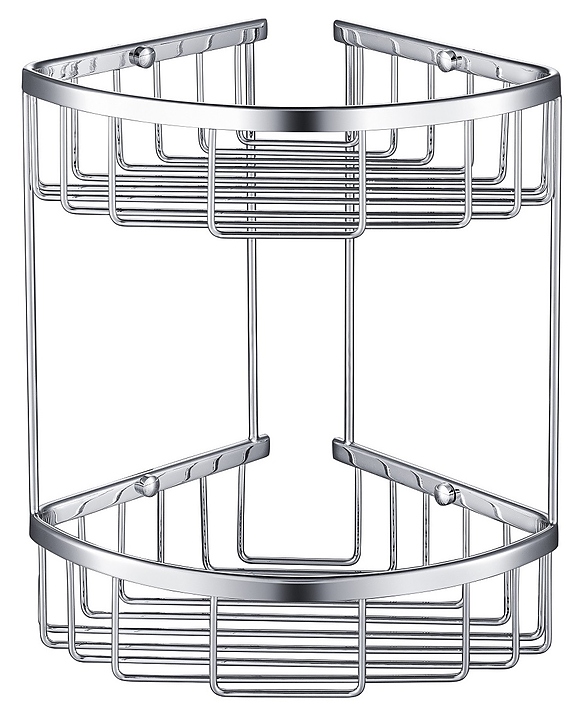 Полка угловая двойная TIMO Nelson 150082/00 хром