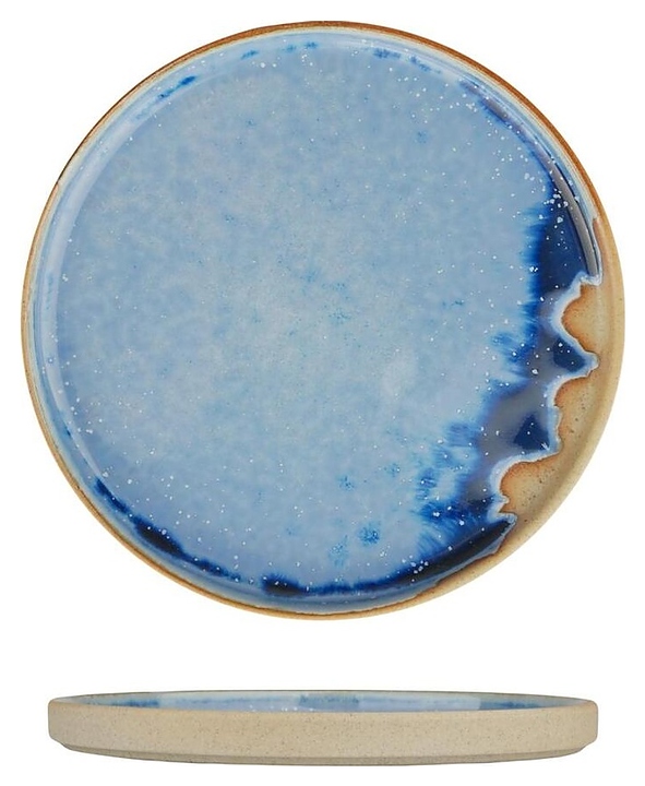 Тарелка P.L. Proff Cuisine Blue Panasia 17-253-3EJM-AS PICTURE d=16 см h=1,5 см с бортом (фарфор)