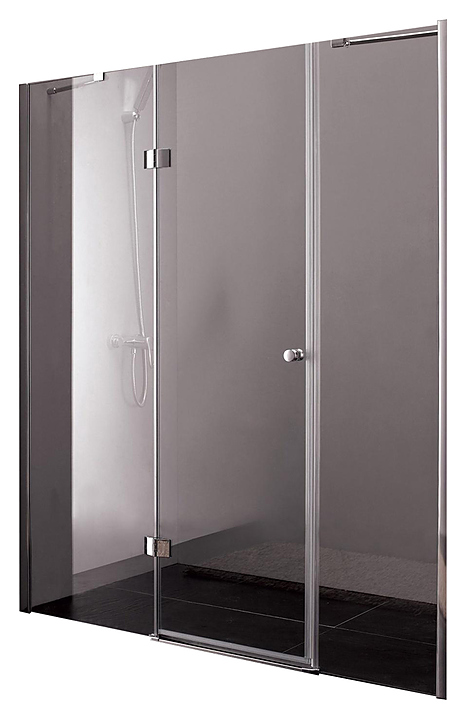 Дверь душевая CEZARES ELENA-W-B-13-100+60/50-C-Cr 205х195 см, в нишу, распашная