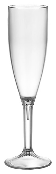 Бокал флюте для шампанского Gastroplast GC-30 180 мл (поликарбонат) прозрачный