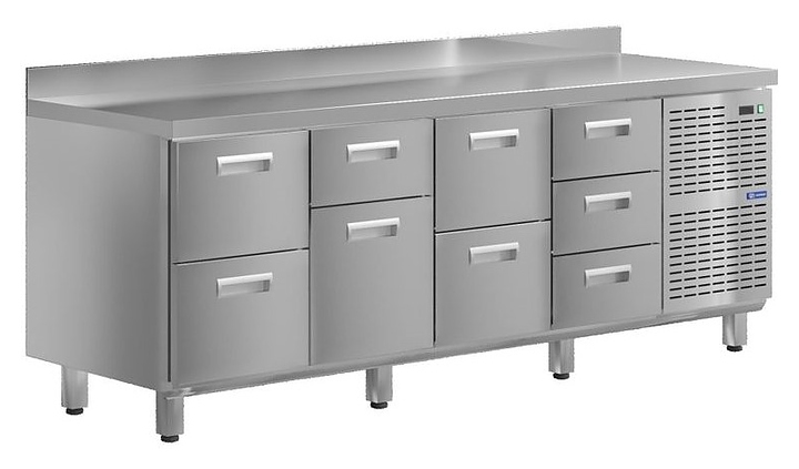 Стол холодильный KAYMAN КСХ-2423/60 (9 ящиков)