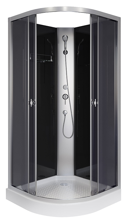 Кабина душевая Niagara Eco E90/13/TN/BK 90х90х200 см