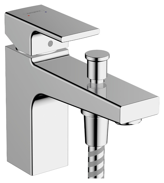 Смеситель для ванны и душа на борт ванны Hansgrohe Vernis Shape 71463000