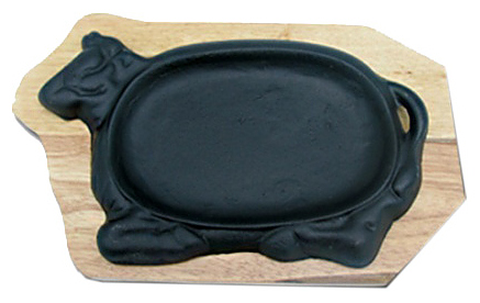 Сковорода на подставке Luxstahl DSU-S-SN (COW)