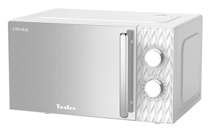 Микроволновая печь - СВЧ TESLER Crystal MM-2004 WHITE 20 л, белый