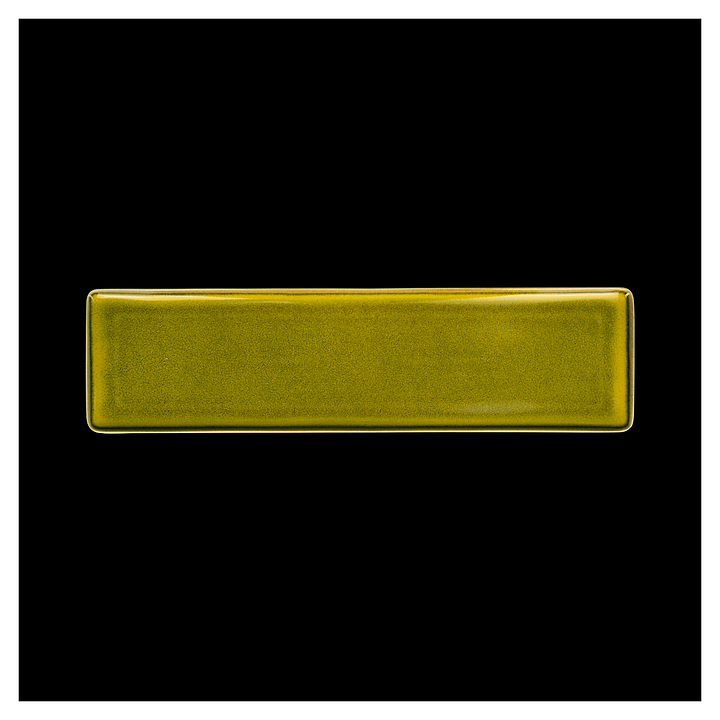 Блюдо сервировочное Corone Cocorita XSY2284 38х10х1,6 см (фарфор) прямоугольное желтое