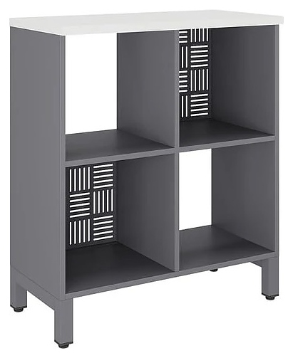 Стеллажная система КОБОР SQ-2Х2 graphite/premium