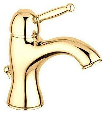 Смеситель для раковины Paffoni Giorgia GI075GF золото