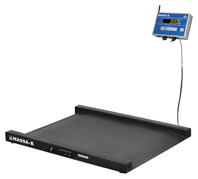 Весы низкопрофильные МАССА-К 4D-LM-10/10-2000-AB(RUEW)
