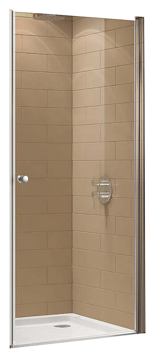 Дверь душевая CEZARES ECO-O-B-1-90-C-Cr 90х190 см, в нишу, распашная