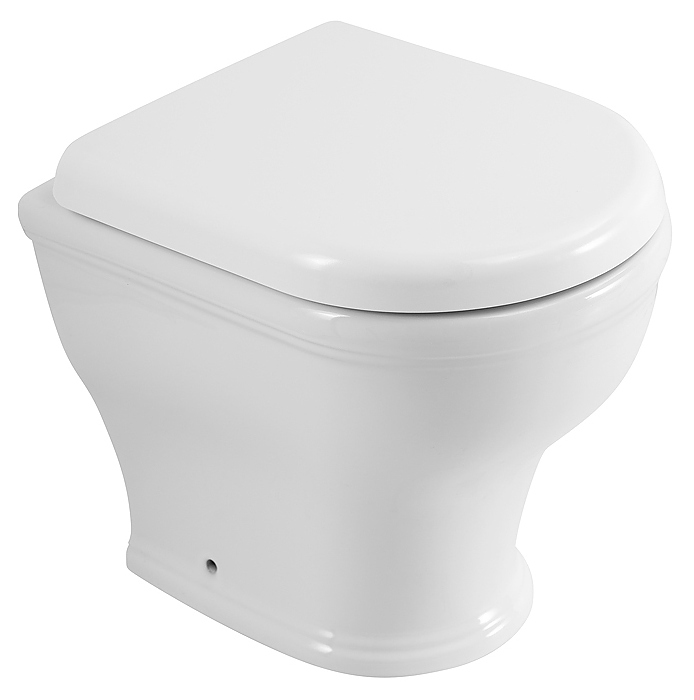 Унитаз напольный с крышкой-сиденьем CEZARES GIUBILEO CZR-265-CBR/CZR-6045-SC