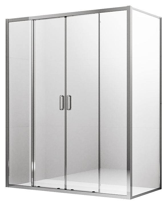 Уголок душевой Ambassador Forsa 17021111AX-120AX 160х120 см
